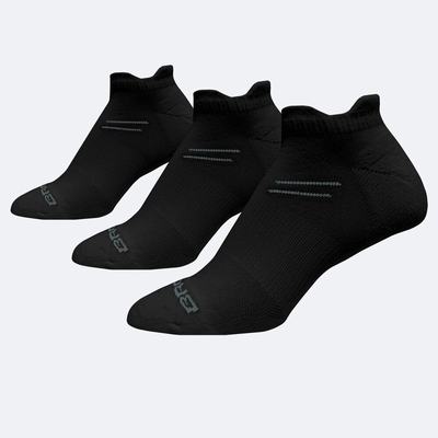 Calcetines Brooks Run-In 3-Pack Mujer Negras | Ecuador-08523