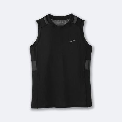 Camiseta Brooks Atmosphere Sleeveless Mujer Negras | Ecuador-26875