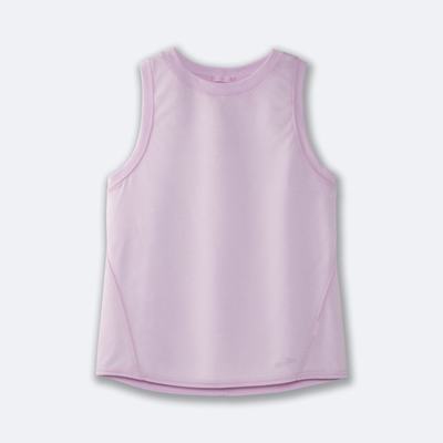 Camiseta Tirantes Brooks Distance Mujer Moradas | Ecuador-98720