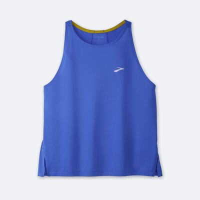 Camiseta Tirantes Brooks Sprint Free Mujer Azules | Ecuador-46219