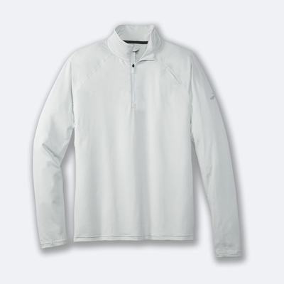 Chaquetas Brooks Dash 1/2 Zip Hombre Gris | Ecuador-17329