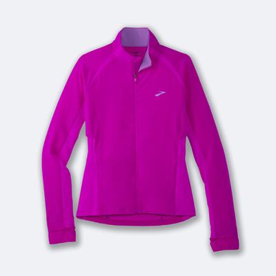 Chaquetas Brooks Fusion Híbrido Mujer Rosas/Moradas | Ecuador-13769