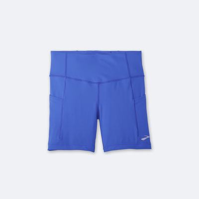 Mallas Brooks Method 5" Short Tight Mujer Azules | Ecuador-71280