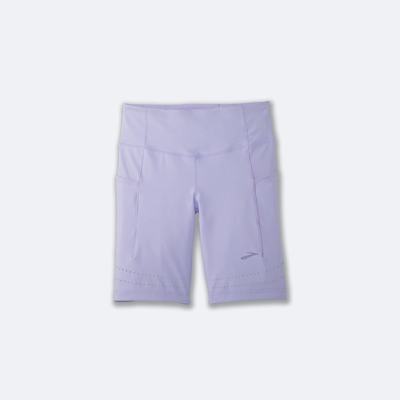 Mallas Brooks Method 8" Short Tight Mujer Moradas Gris | Ecuador-42879