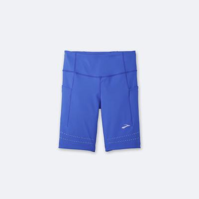 Mallas Brooks Method 8" Short Tight Mujer Azules | Ecuador-43062