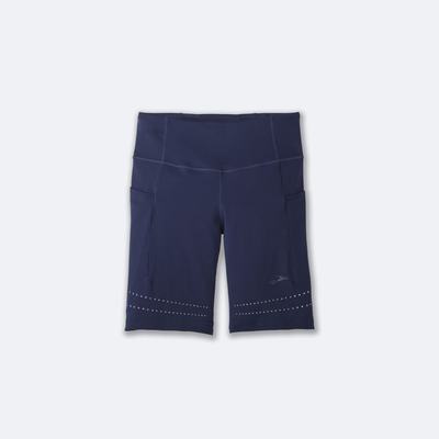 Mallas Brooks Method 8" Short Tight Mujer Azul Marino | Ecuador-91804