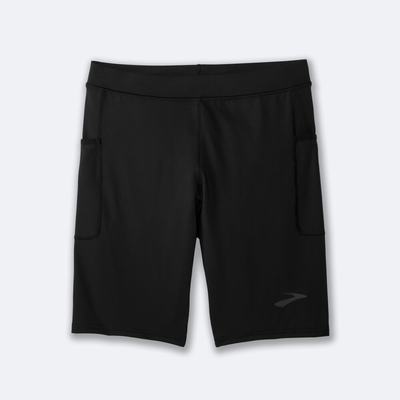 Mallas Brooks Source 9" Short Tight Hombre Negras | Ecuador-37082