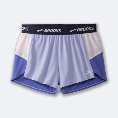 Pantalones Cortos Brooks Chaser 3" Mujer Lavanda/Azules/Rosas | Ecuador-07469