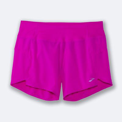 Pantalones Cortos Brooks Chaser 5" Mujer Rosas | Ecuador-87602