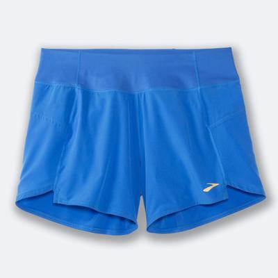 Pantalones Cortos Brooks Chaser 5" Mujer Azules | Ecuador-96487