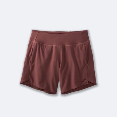 Pantalones Cortos Brooks Chaser 7" Mujer Terracotta | Ecuador-80593