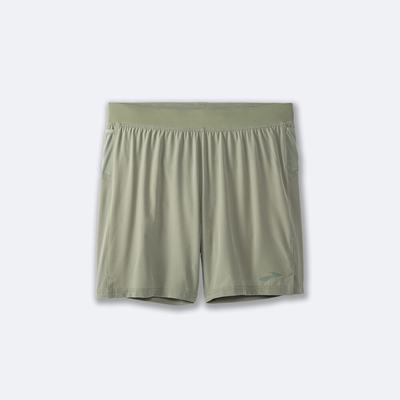 Pantalones Cortos Brooks Sherpa 7" Hombre Verde | Ecuador-74985