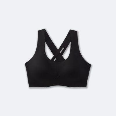 Sujetadores Deportivos Brooks Dare Crossback Run Bra 2.0 Mujer Negras | Ecuador-52849