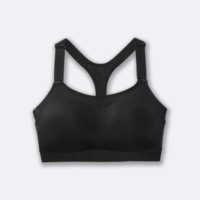 Sujetadores Deportivos Brooks Dare Racerback Run Bra Mujer Negras | Ecuador-84129