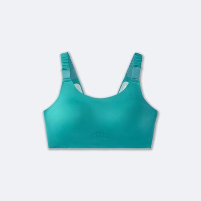 Sujetadores Deportivos Brooks Dare Scoopback Run Bra 2.0 Mujer Verde/Verde Claro Menta | Ecuador-43791