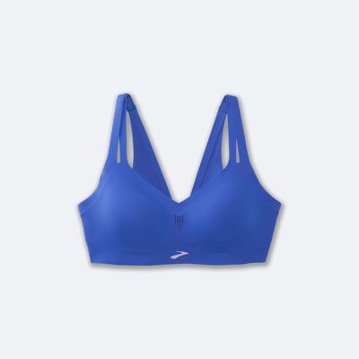 Sujetadores Deportivos Brooks Dare Strappy Run Bra Mujer Azules | Ecuador-71205