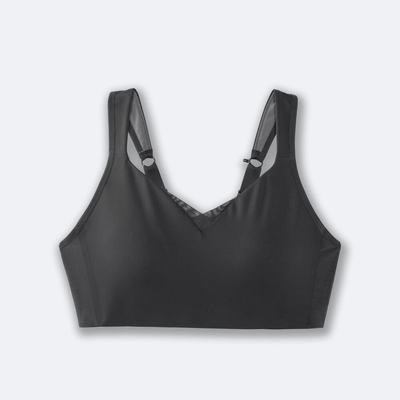 Sujetadores Deportivos Brooks Drive Convertible Run Bra Mujer Gris | Ecuador-32419