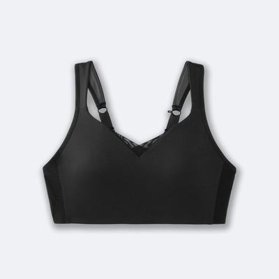 Sujetadores Deportivos Brooks Drive Convertible Run Bra Mujer Negras | Ecuador-76352