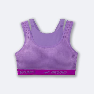 Sujetadores Deportivos Brooks Drive Mesh Run Bra Mujer Moradas | Ecuador-90683