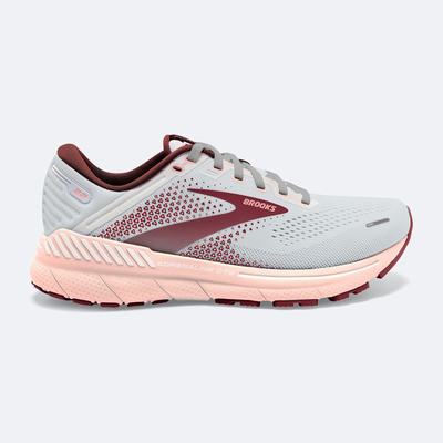 Zapatillas Running Brooks Adrenaline GTS 22 Mujer Gris/Rosas/Marrones | Ecuador-02743