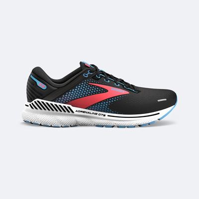 Zapatillas Running Brooks Adrenaline GTS 22 Mujer Negras/Azules/Coral | Ecuador-07168