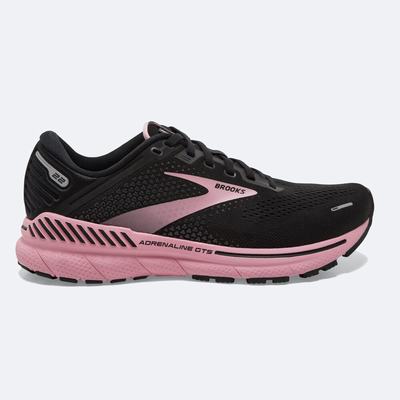 Zapatillas Running Brooks Adrenaline GTS 22 Mujer Negras/Plateadas | Ecuador-19753