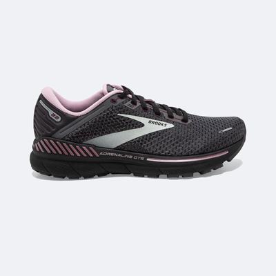 Zapatillas Running Brooks Adrenaline GTS 22 Mujer Negras/Metal | Ecuador-64982