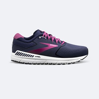 Zapatillas Running Brooks Ariel '20 Mujer Azul Marino/Blancas | Ecuador-72135