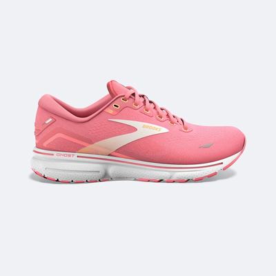 Zapatillas Running Brooks Ghost 15 Mujer Rosas/Coral/Blancas | Ecuador-83602