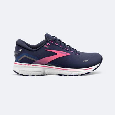 Zapatillas Running Brooks Ghost 15 Mujer Azul Marino/Azules/Rosas | Ecuador-85730