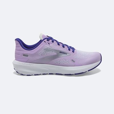 Zapatillas Running Brooks Launch 9 Mujer Rosas/Azul Marino/Plateadas | Ecuador-02176