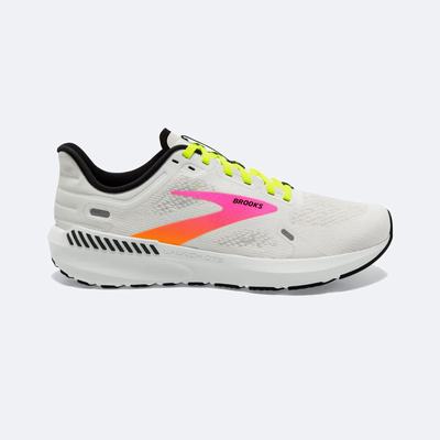 Zapatillas Running Brooks Launch GTS 9 Hombre Blancas/Rosas | Ecuador-40382