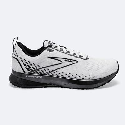 Zapatillas Running Brooks Levitate 5 Mujer Blancas/Negras | Ecuador-92538