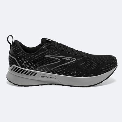 Zapatillas Running Brooks Levitate GTS 5 Hombre Negras/Gris | Ecuador-89650