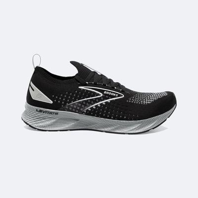 Zapatillas Running Brooks Levitate StealthFit 6 Hombre Negras/Gris | Ecuador-50937