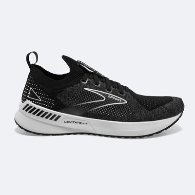 Zapatillas Running Brooks Levitate StealthFit GTS 5 Mujer Negras/Gris/Blancas | Ecuador-51728