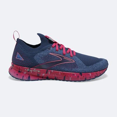 Zapatillas Running Brooks Levitate StealthFit 5 Mujer Azules/Moradas | Ecuador-67095