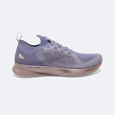 Zapatillas Running Brooks Levitate StealthFit 5 Mujer Plateadas/Rosas | Ecuador-81603