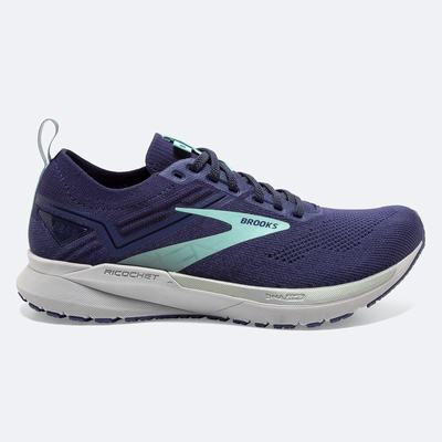 Zapatillas Running Brooks Ricochet 3 Mujer Azul Marino/Azules | Ecuador-98125