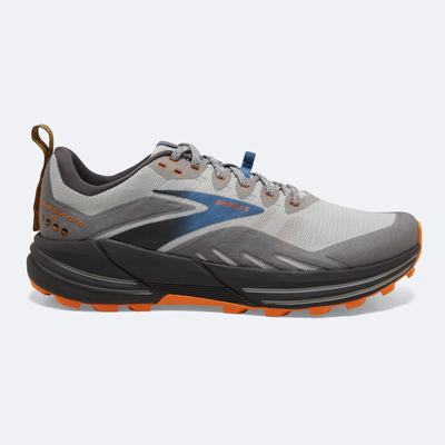 Zapatillas Trail Brooks Cascadia 16 Hombre Gris/Naranjas | Ecuador-18320