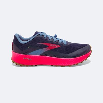 Zapatillas Trail Brooks Catamount Mujer / Oscuro Rosas | Ecuador-47019