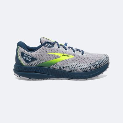 Zapatillas Trail Brooks Divide 3 Hombre Gris/Azul Marino | Ecuador-35094