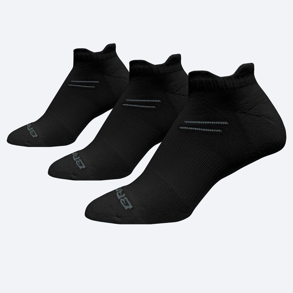 Calcetines Brooks Run-In 3-Pack Hombre Gris/Blancas | Ecuador-47193