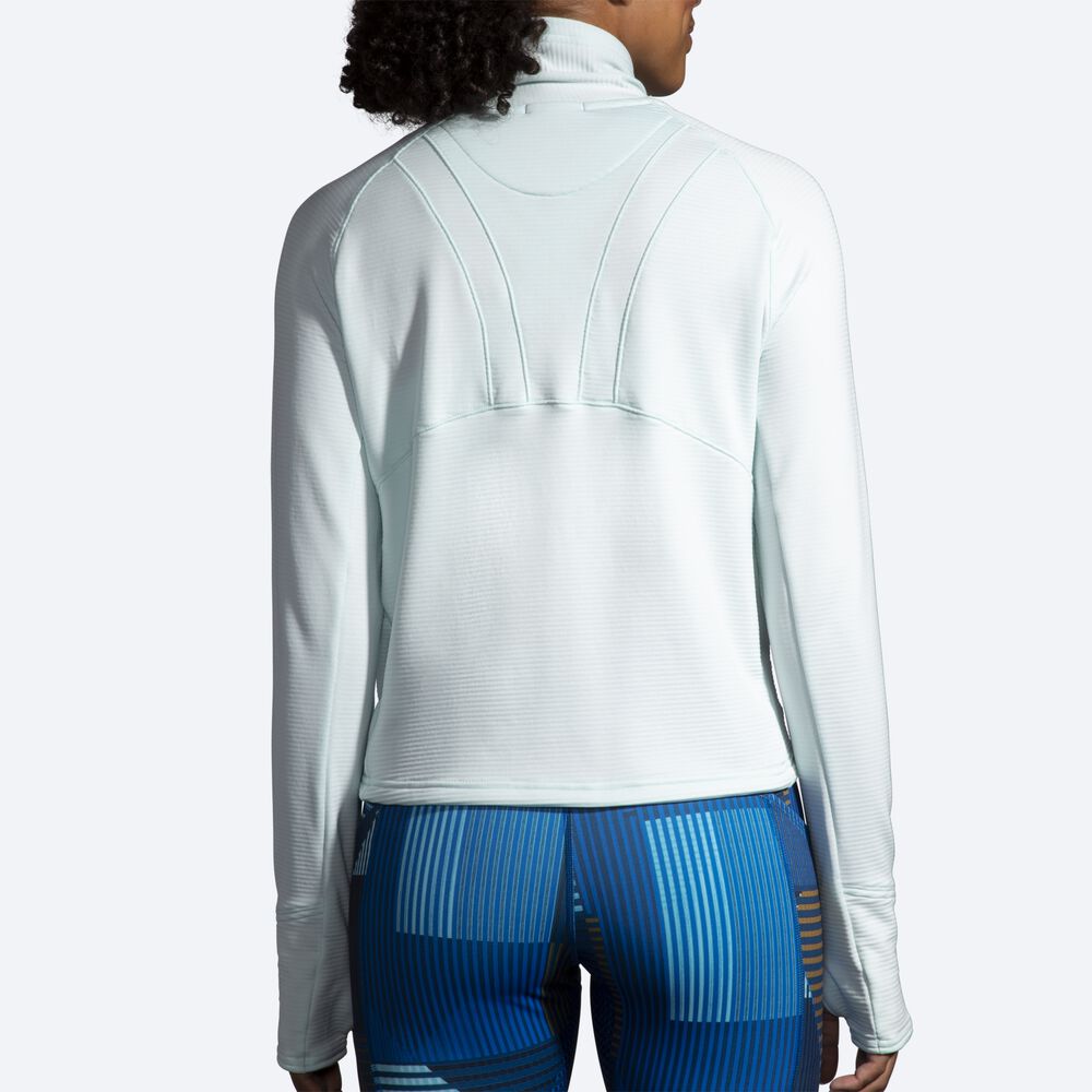 Camiseta Brooks Notch Thermal Long Sleeve 2.0 Mujer Azules | Ecuador-72350