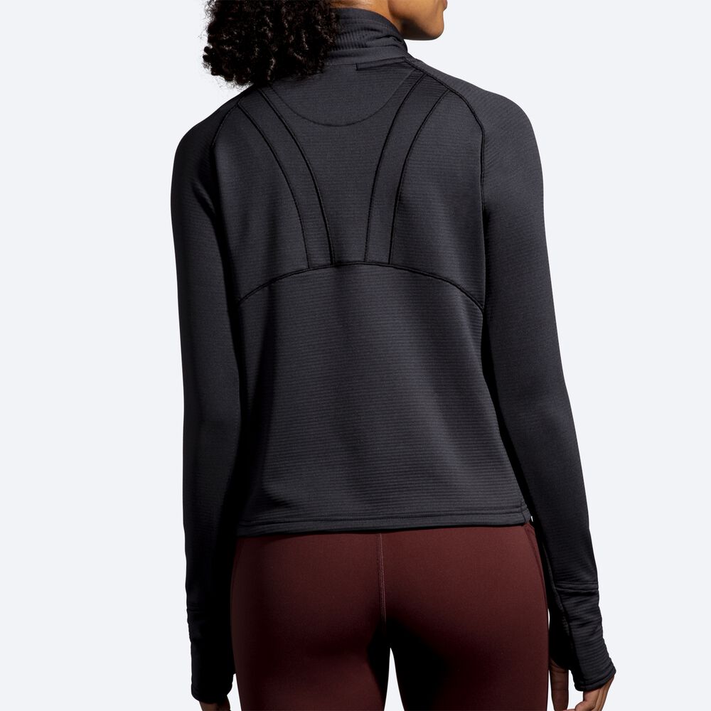 Camiseta Brooks Notch Thermal Long Sleeve 2.0 Mujer Negras | Ecuador-72801