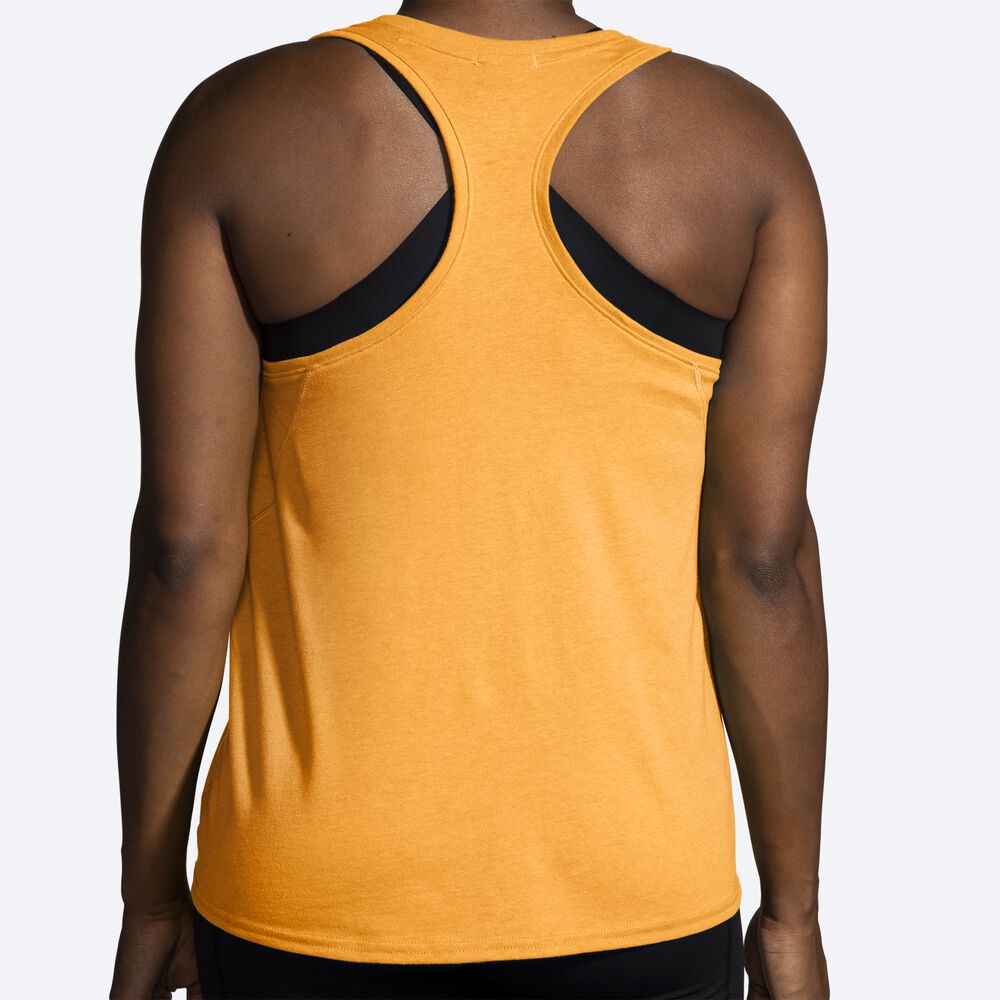 Camiseta Tirantes Brooks Distance Tank 2.0 Mujer Naranjas | Ecuador-93582