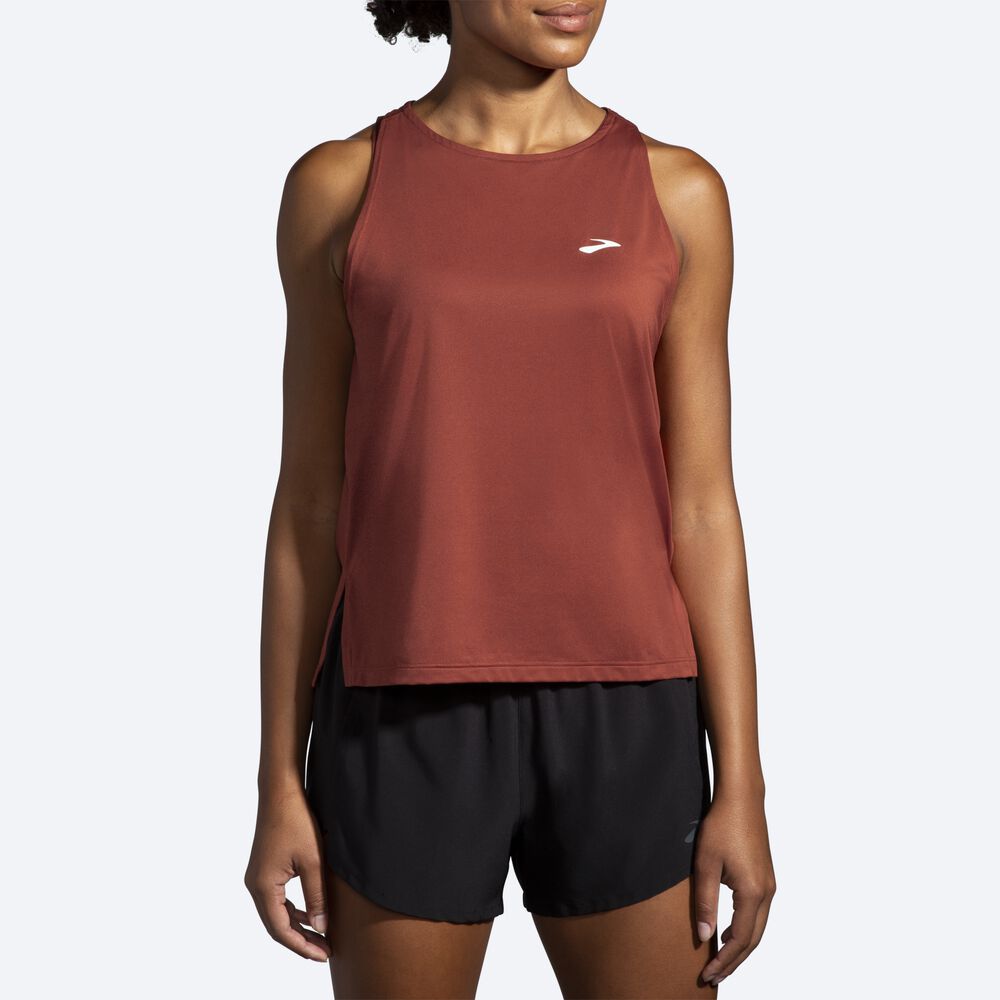 Camiseta Tirantes Brooks Sprint Free Mujer Cobra | Ecuador-45089