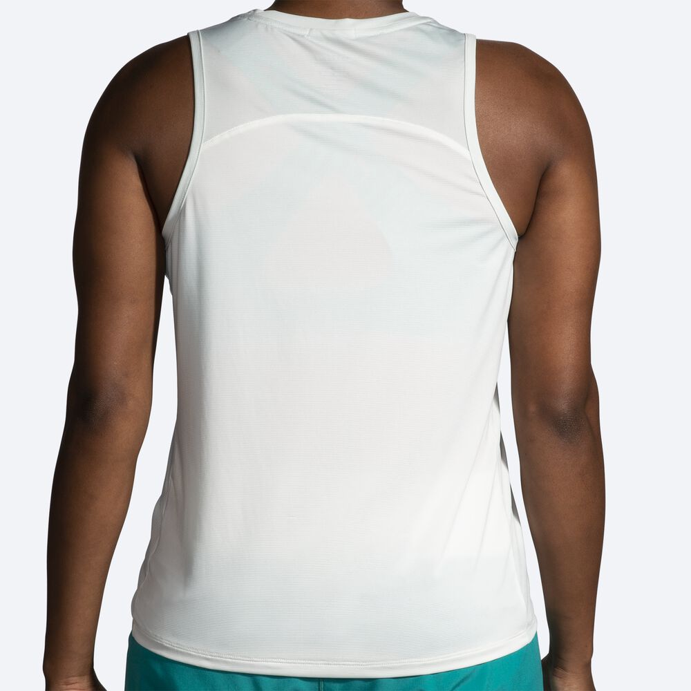 Camiseta Tirantes Brooks Sprint Free Tank 2.0 Mujer Verde Menta | Ecuador-25387