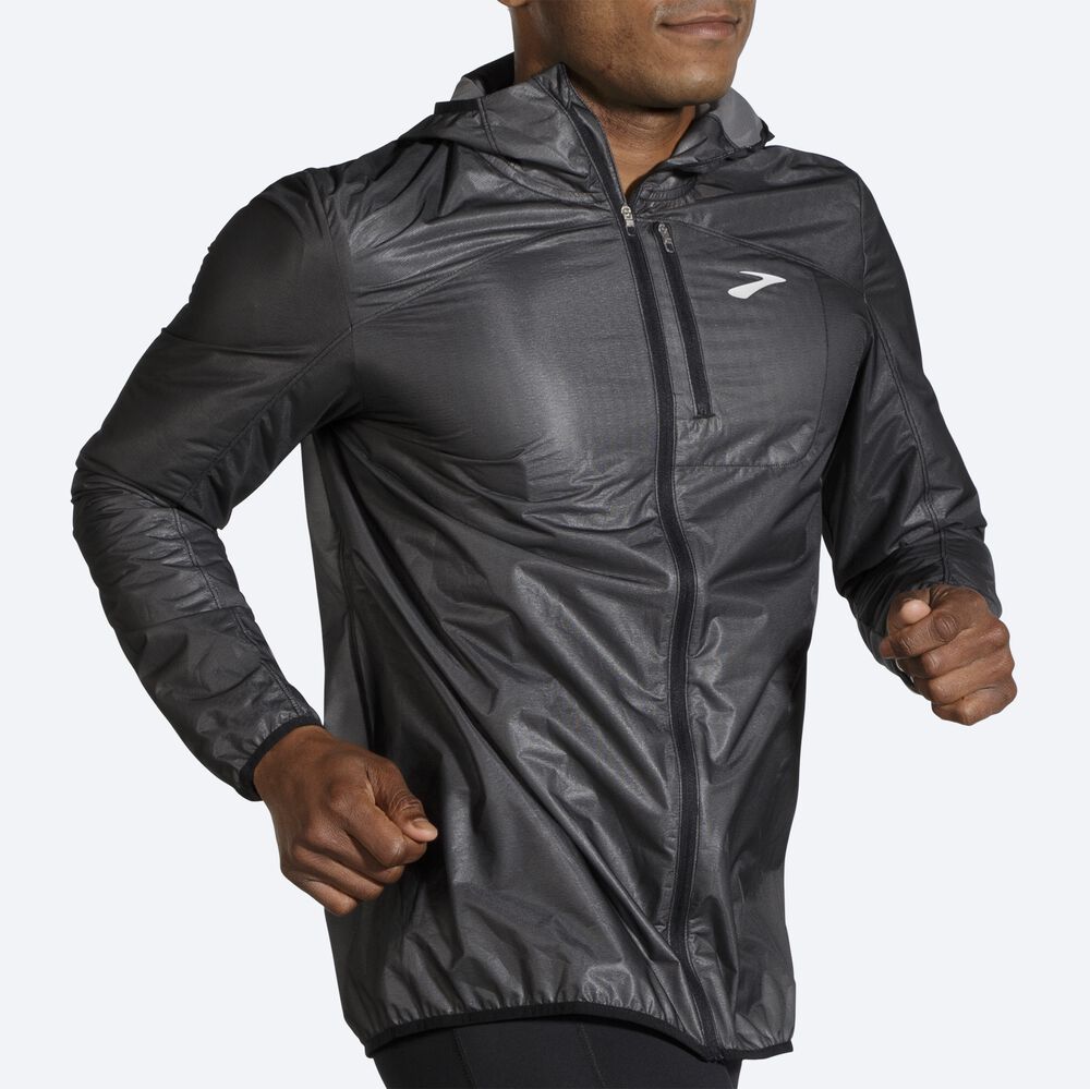 Chaquetas Brooks All Altitude Hombre Negras | Ecuador-61273