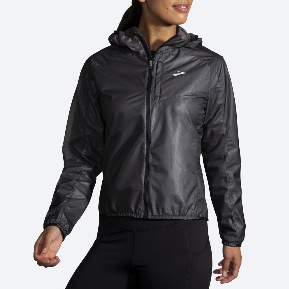 Chaquetas Brooks All Altitude Mujer Negras | Ecuador-93670